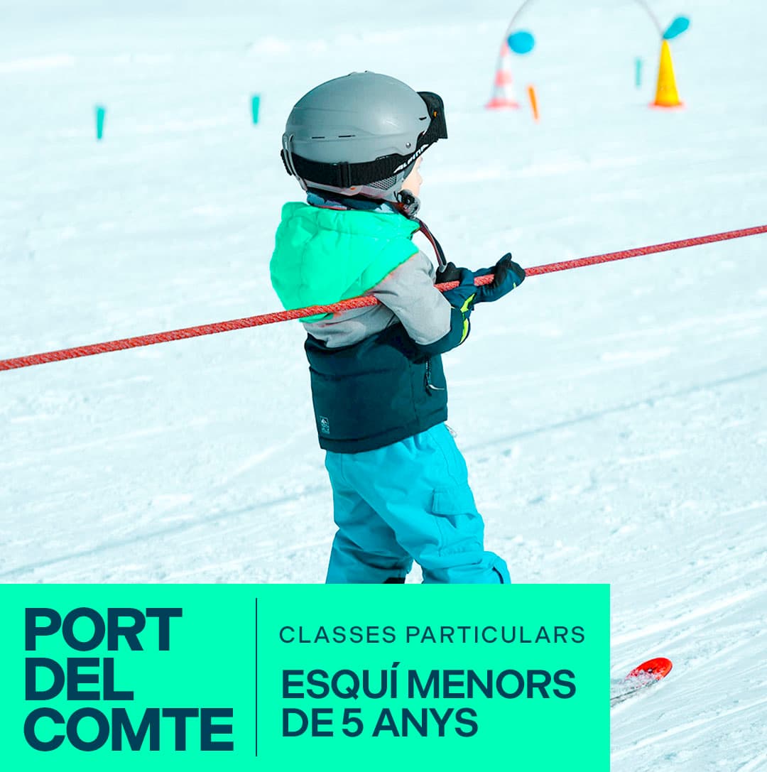 CLASSES PARTICULARS D'ESQUÍ PER A MENORS DE 5 ANYS PORT DEL COMTE
